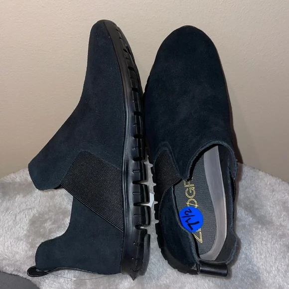 Cole Haan | Shoes | Cole Haan Black Suede Boots Zerogrand  display picture 1